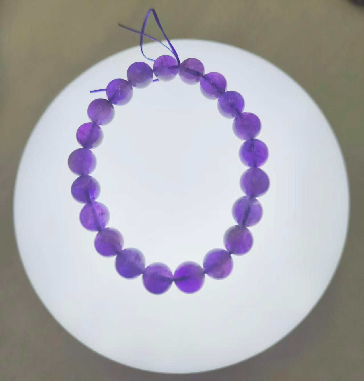 Amethyst bracelet